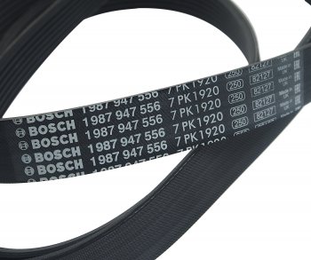 2 249 р. Ремень приводной поликлиновой 7PK1920 TOYOTA Avensis,Rav 4 BOSCH BOSCH 1987947556 BOSCH 1987947556  с доставкой в г. Воронеж. Увеличить фотографию 3