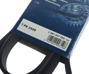 2 249 р. Ремень приводной поликлиновой 7PK1920 TOYOTA Avensis,Rav 4 BOSCH BOSCH 1987947556 BOSCH 1987947556  с доставкой в г. Воронеж. Увеличить фотографию 4