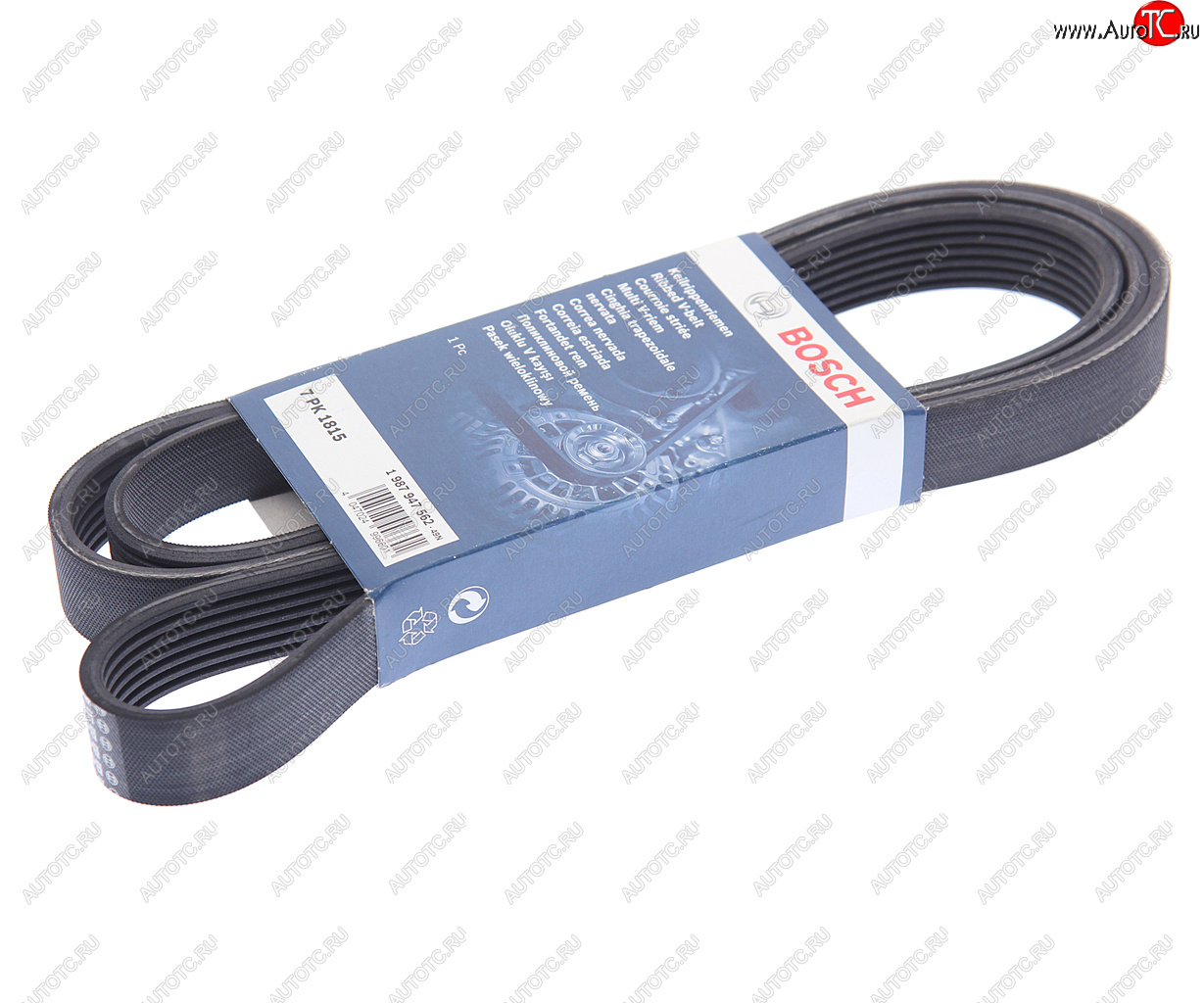 2 699 р. Ремень приводной поликлиновой 7PK1815 NISSAN Qashqa BOSCH BOSCH 1987947562 BOSCH 1987947562  с доставкой в г. Воронеж