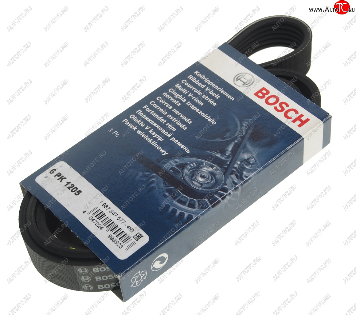 1 169 р. Ремень приводной поликлиновой 6PK1205 BOSCH BOSCH 1987947577  с доставкой в г. Воронеж