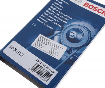 279 р. Ремень приводной клиновой 10х813 BMW 3 (E30) BOSCH BOSCH 1987947604 BOSCH 1987947604  с доставкой в г. Воронеж. Увеличить фотографию 2
