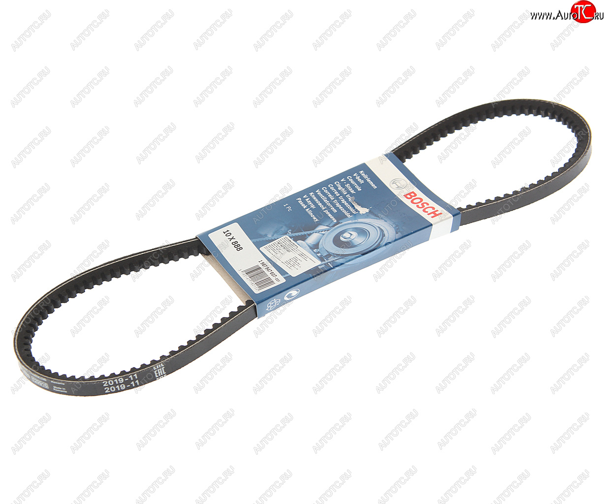 319 р. Ремень приводной клиновой 10х888 TOYOTA Celica (81-85) BOSCH BOSCH 1987947607  с доставкой в г. Воронеж