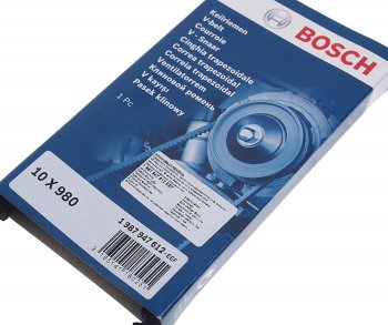 389 р. Ремень приводной клиновой 10х980 BMW 5 (E34) BOSCH BOSCH 1987947612 BOSCH 1987947612  с доставкой в г. Воронеж. Увеличить фотографию 2
