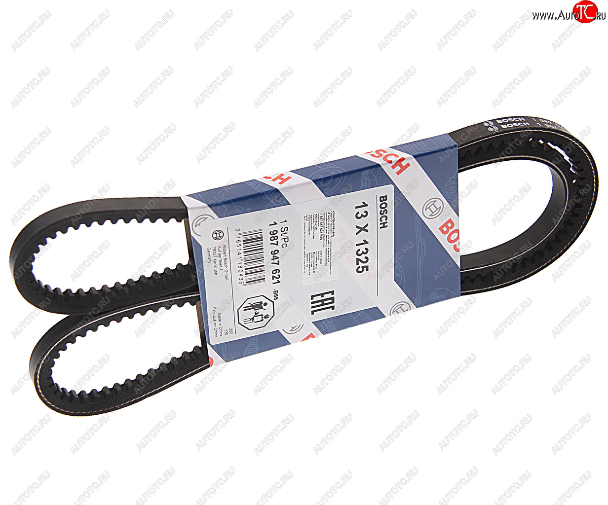 729 р. Ремень приводной клиновой 13х1325 BOSCH BOSCH 1987947621  с доставкой в г. Воронеж
