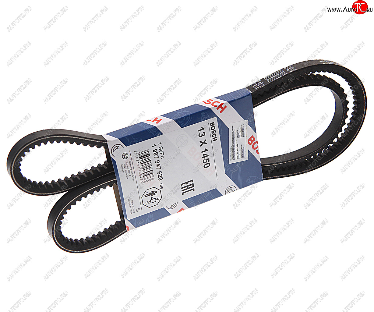 829 р. Ремень клиновой 13х1450 BOSCH BOSCH 1987947623  с доставкой в г. Воронеж
