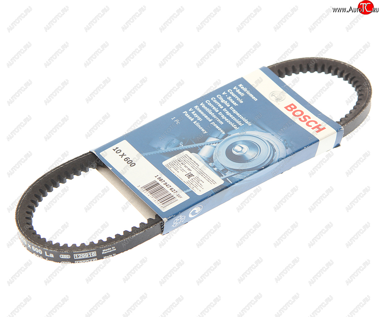 290 р. Ремень приводной клиновой 10X600 BOSCH BOSCH 1987947627  с доставкой в г. Воронеж