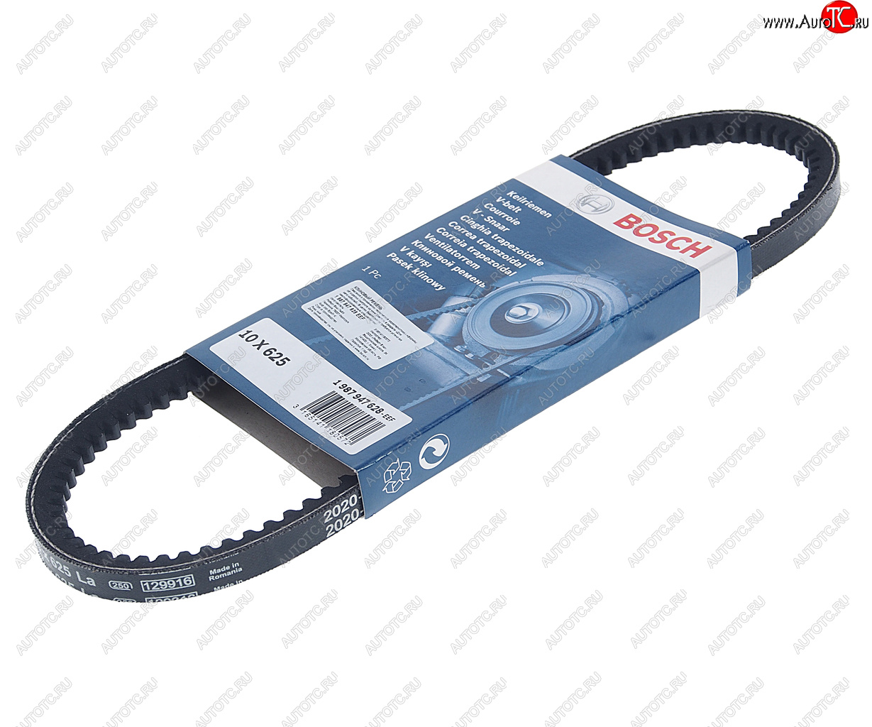 459 р. Ремень приводной клиновой 10х625 BOSCH BOSCH 1987947628  с доставкой в г. Воронеж