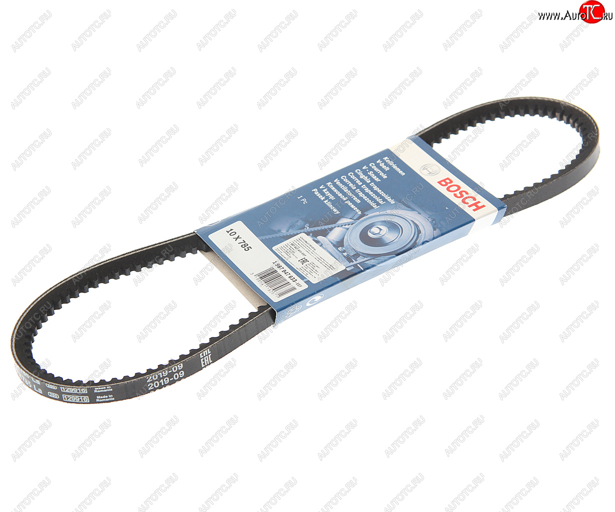 369 р. Ремень приводной клиновой 10X785 BOSCH BOSCH 1987947633  с доставкой в г. Воронеж