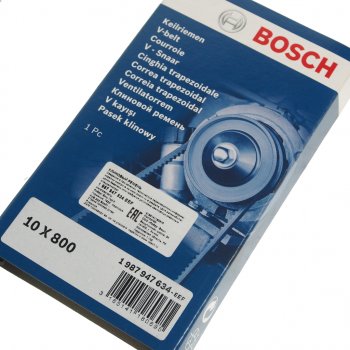 329 р. Ремень приводной клиновой 10х800 BOSCH BOSCH 1987947634  с доставкой в г. Воронеж. Увеличить фотографию 2