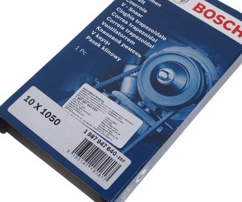 349 р. Ремень приводной клиновой 10X1050 BOSCH BOSCH 1987947640  с доставкой в г. Воронеж. Увеличить фотографию 2