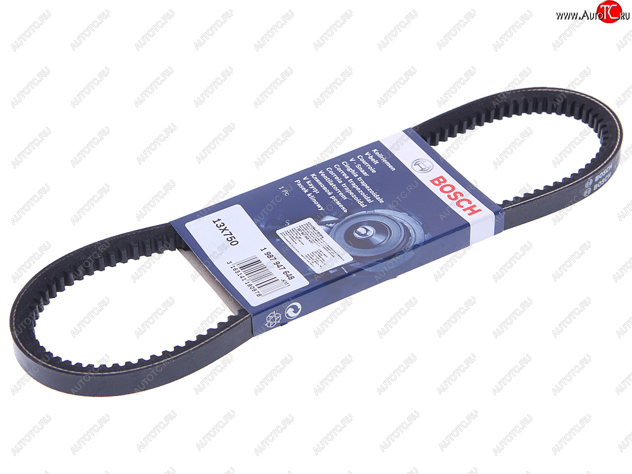 499 р. Ремень приводной клиновой 13х750 BOSCH BOSCH 1987947648  с доставкой в г. Воронеж