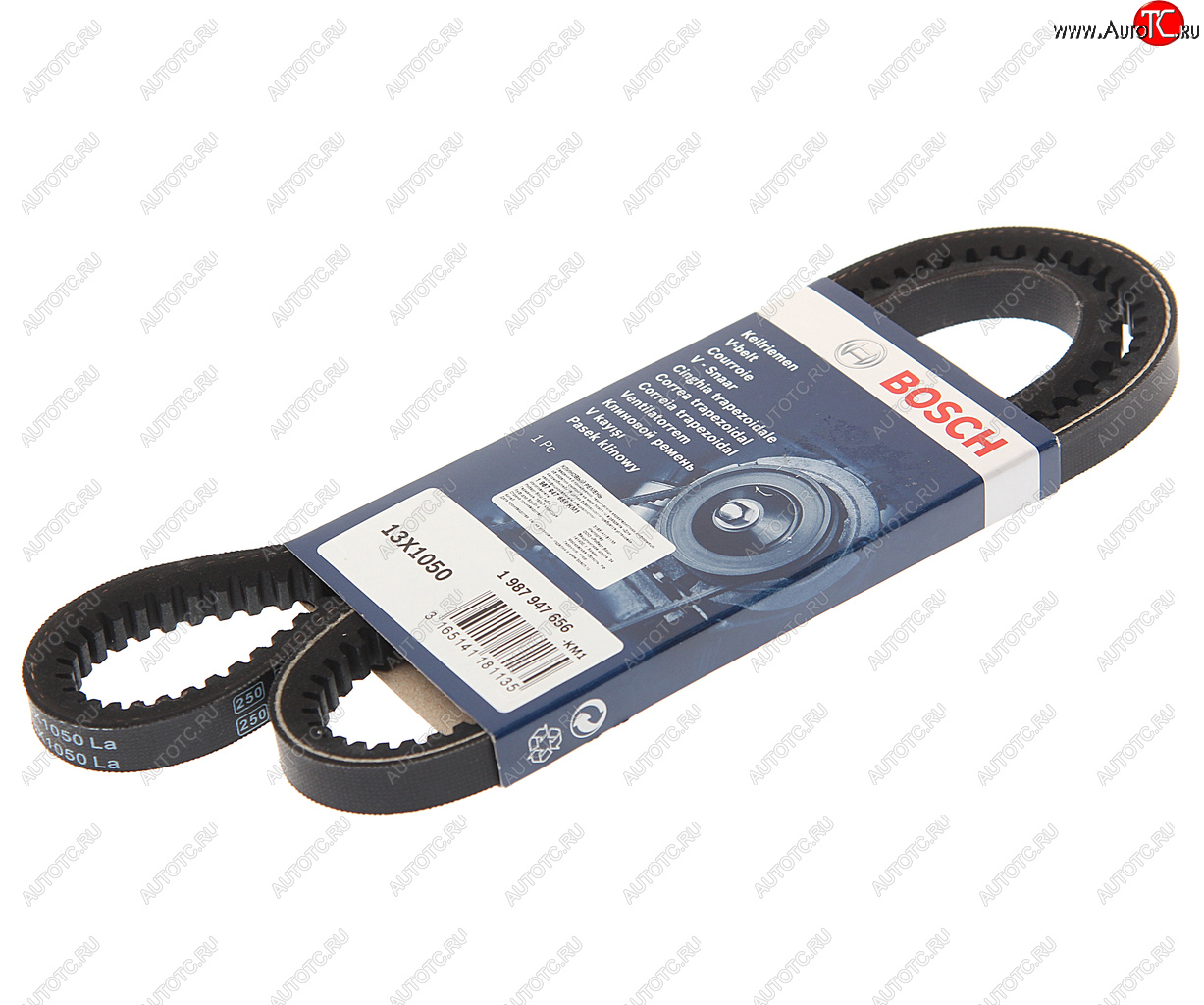 529 р. Ремень приводной клиновой 13х1050 BOSCH BOSCH 1987947656 BOSCH 1987947656  с доставкой в г. Воронеж