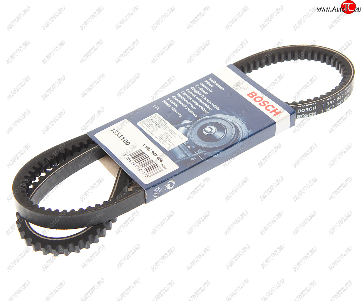 599 р. Ремень приводной клиновой 13х1100 BOSCH BOSCH 1987947658 BOSCH 1987947658  с доставкой в г. Воронеж