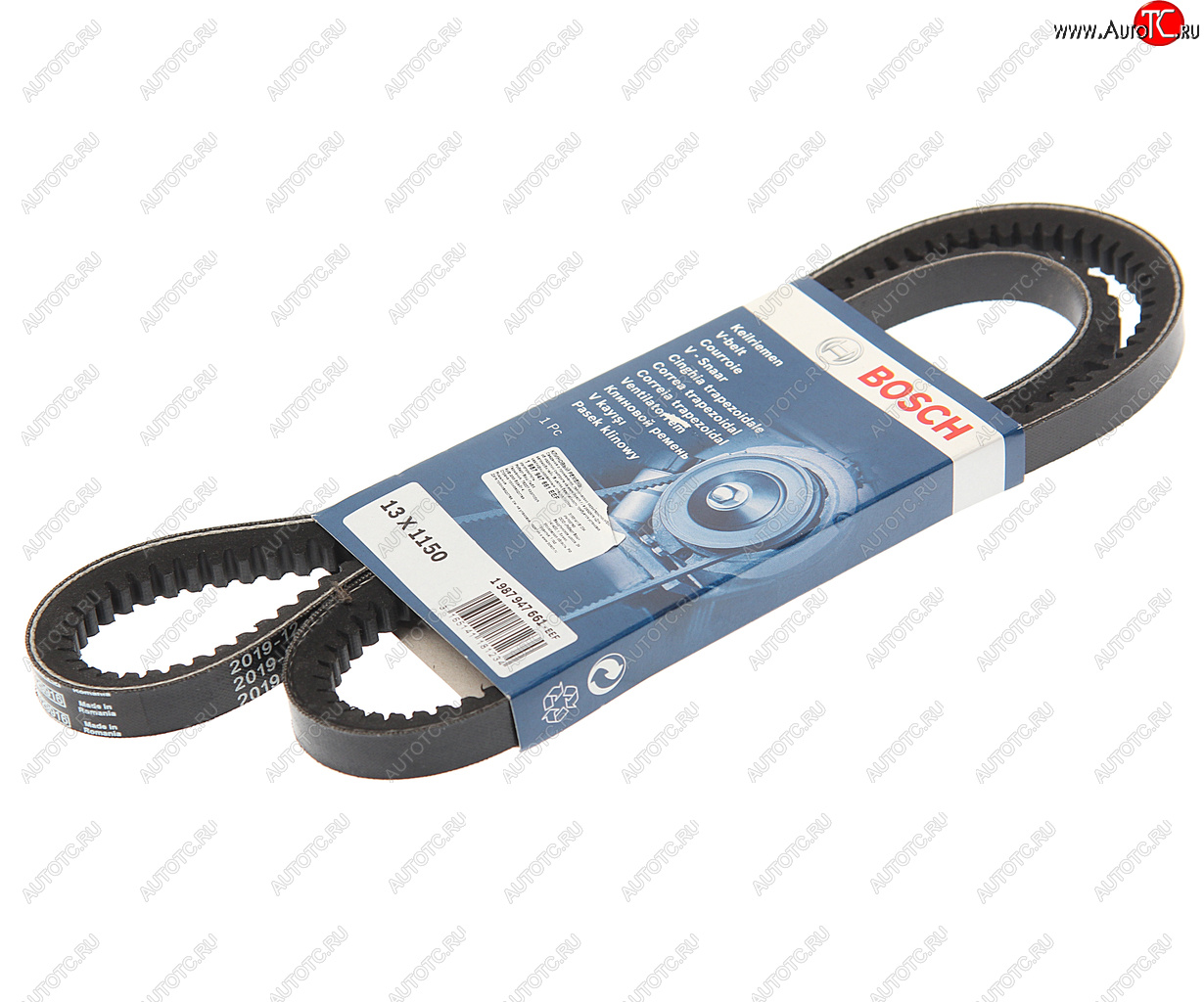 519 р. Ремень приводной клиновой 13х1150 BOSCH BOSCH 1987947661  с доставкой в г. Воронеж