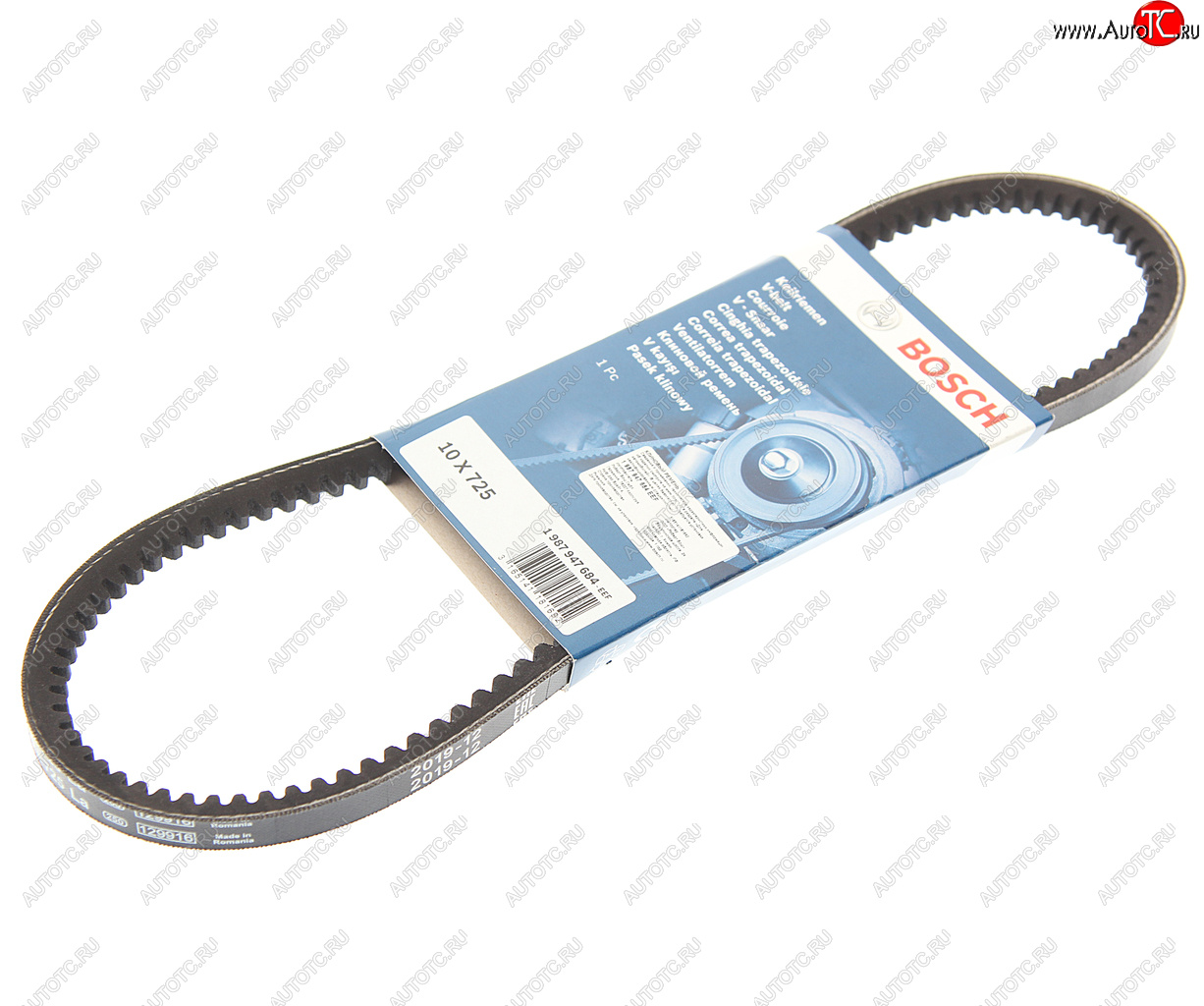 270 р. Ремень приводной клиновой 10X725 BOSCH BOSCH 1987947684 BOSCH 1987947684  с доставкой в г. Воронеж