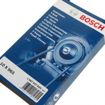 349 р. Ремень приводной клиновой 10X965 BOSCH BOSCH 1987947690 BOSCH 1987947690  с доставкой в г. Воронеж. Увеличить фотографию 2