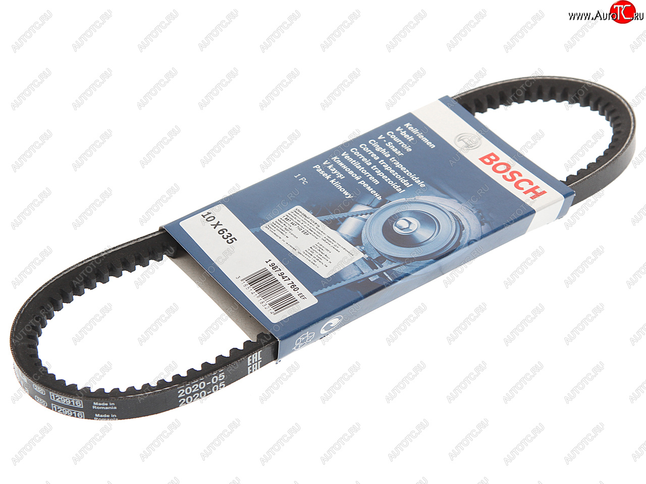 264 р. Ремень приводной клиновой 10х635 BOSCH BOSCH 1987947760  с доставкой в г. Воронеж