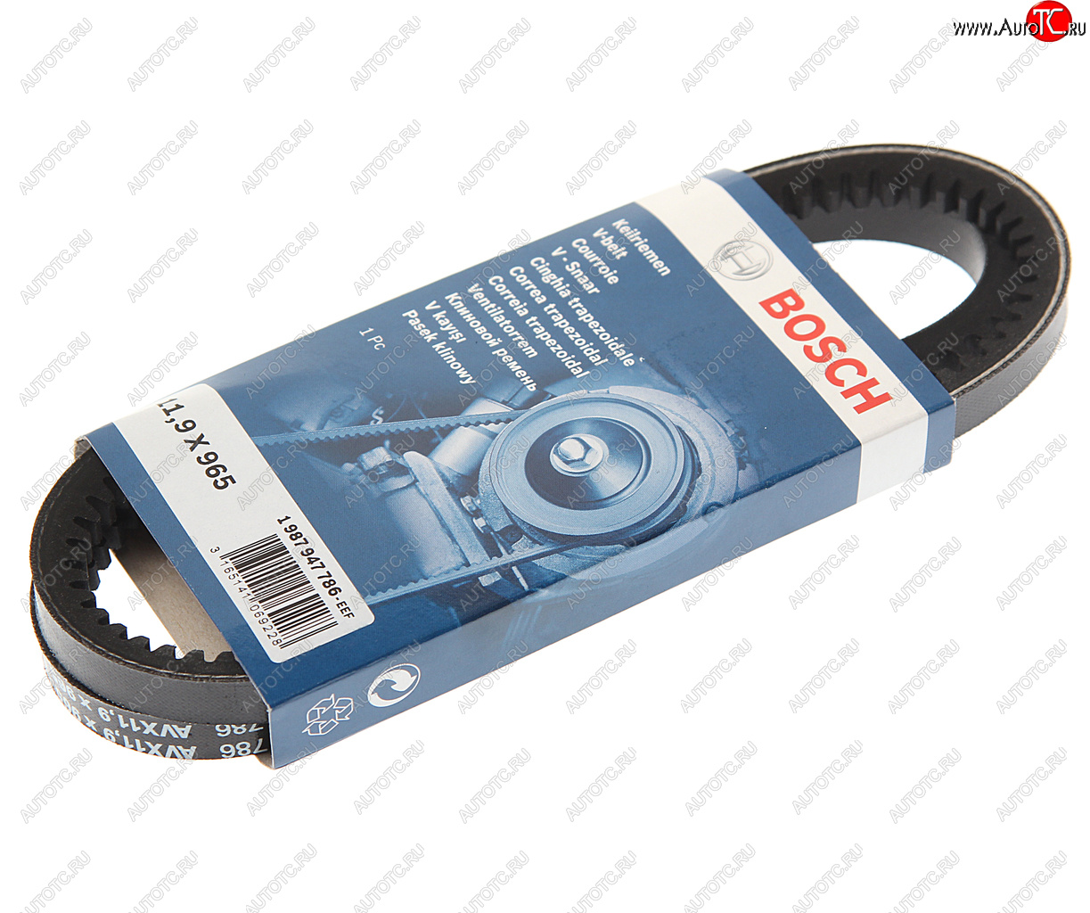489 р. Ремень приводной клиновой 11.9X965 BOSCH BOSCH 1987947786 BOSCH 1987947786  с доставкой в г. Воронеж