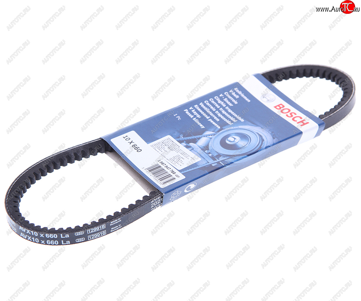 273 р. Ремень приводной клиновой 10х660 BOSCH BOSCH 1987947788  с доставкой в г. Воронеж