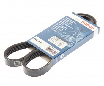 619 р. Ремень приводной поликлиновой 5PK975 BOSCH BOSCH 1987947813 BOSCH 1987947813  с доставкой в г. Воронеж. Увеличить фотографию 1