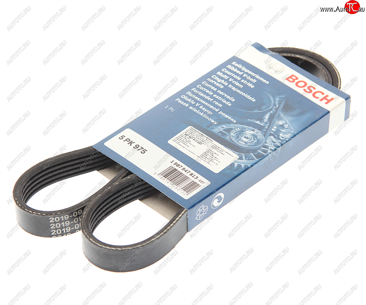 619 р. Ремень приводной поликлиновой 5PK975 BOSCH BOSCH 1987947813 BOSCH 1987947813  с доставкой в г. Воронеж