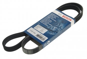 729 р. Ремень приводной поликлиновой 5PK1165 BOSCH BOSCH 1987947841  с доставкой в г. Воронеж. Увеличить фотографию 1