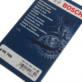 569 р. Ремень приводной поликлиновой 4PK790 BOSCH BOSCH 1987947856 BOSCH 1987947856  с доставкой в г. Воронеж. Увеличить фотографию 2