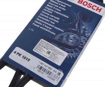 539 р. Ремень приводной поликлиновой 4PK1015 BOSCH BOSCH 1987947860  с доставкой в г. Воронеж. Увеличить фотографию 2