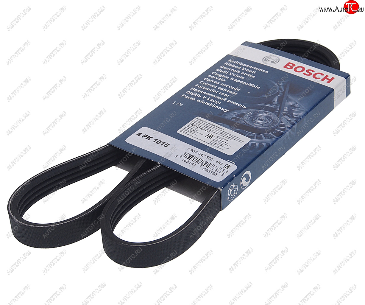 539 р. Ремень приводной поликлиновой 4PK1015 BOSCH BOSCH 1987947860  с доставкой в г. Воронеж
