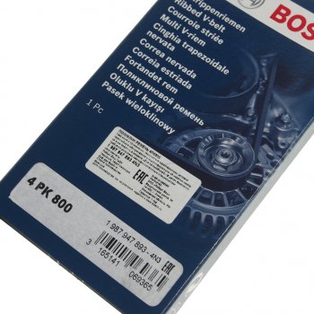 639 р. Ремень приводной поликлиновой 4PK803 BOSCH BOSCH 1987947893 BOSCH 1987947893  с доставкой в г. Воронеж. Увеличить фотографию 2