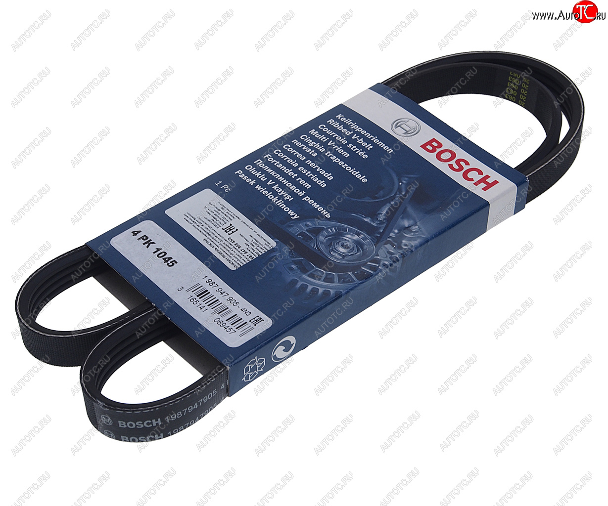 719 р. Ремень приводной поликлиновой 4PK1045 BOSCH BOSCH 1987947905 BOSCH 1987947905  с доставкой в г. Воронеж