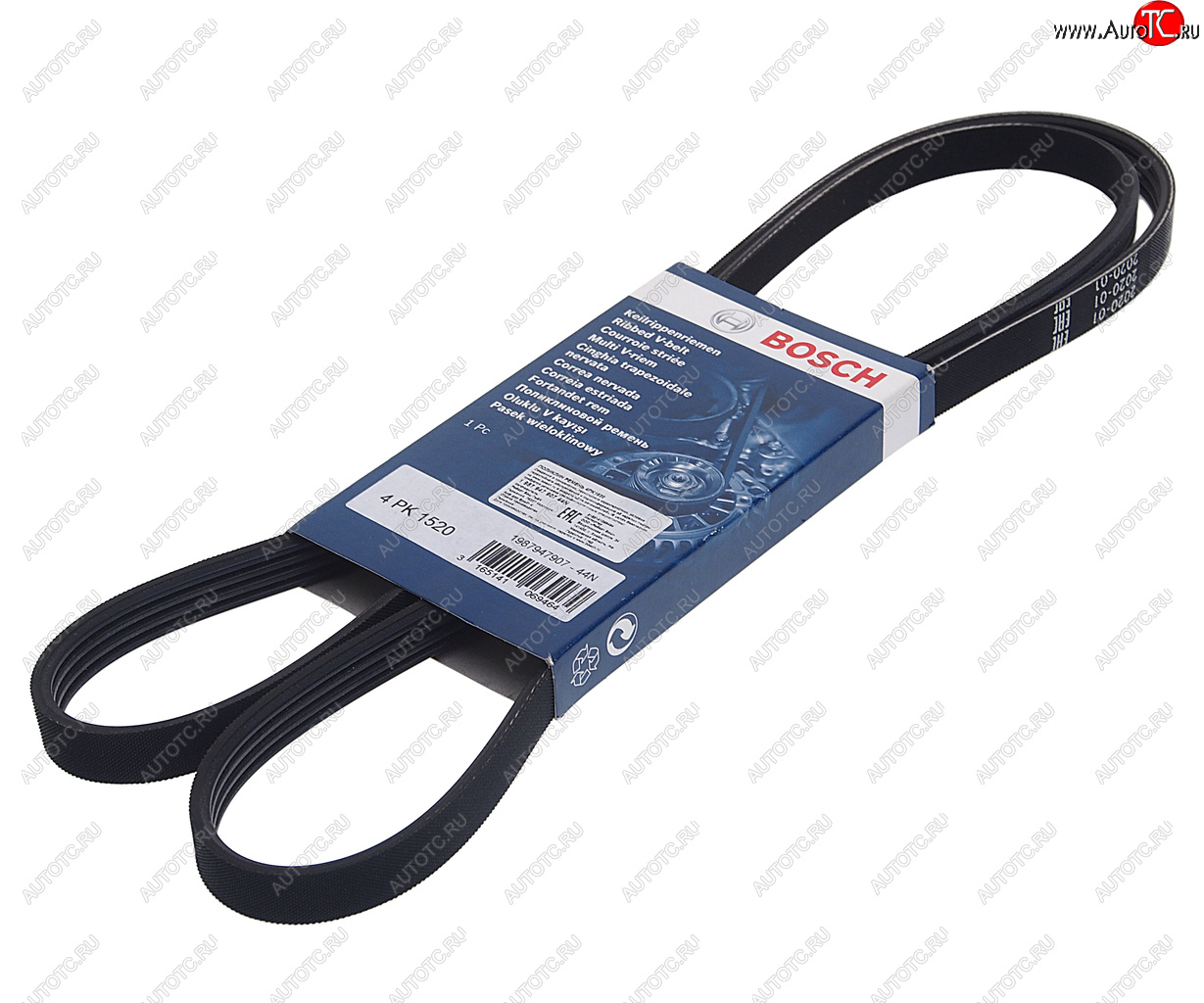 559 р. Ремень приводной поликлиновой 4PK1520 BOSCH BOSCH 1987947907  с доставкой в г. Воронеж
