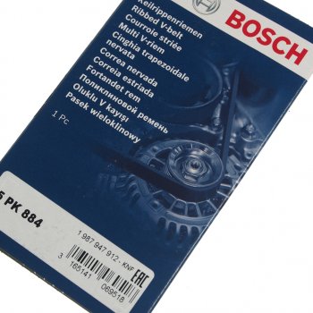 619 р. Ремень приводной поликлиновой 5РК884 BOSCH BOSCH 1987947912  с доставкой в г. Воронеж. Увеличить фотографию 2