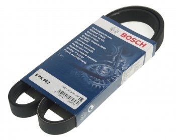 629 р. Ремень приводной поликлиновой 5PK962 BOSCH BOSCH 1987947918  с доставкой в г. Воронеж. Увеличить фотографию 1