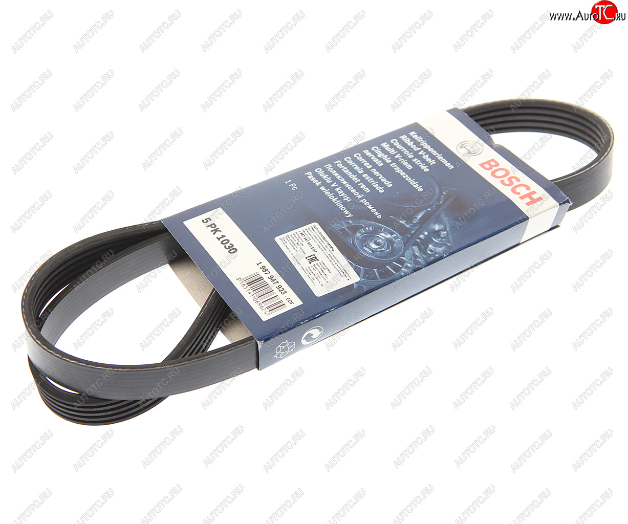 749 р. Ремень приводной поликлиновой 5PK1030 BOSCH BOSCH 1987947923  с доставкой в г. Воронеж
