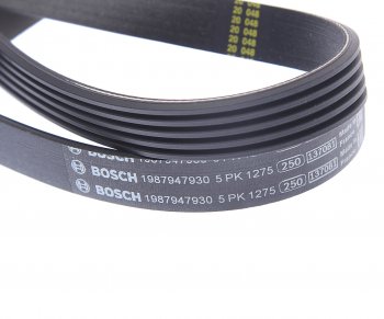 929 р. Ремень приводной поликлиновой 5PK1275 BOSCH BOSCH 1987947930  с доставкой в г. Воронеж. Увеличить фотографию 2