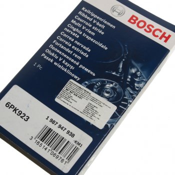819 р. Ремень приводной поликлиновой 6PK923 BOSCH BOSCH 1987947938 BOSCH 1987947938  с доставкой в г. Воронеж. Увеличить фотографию 2