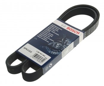 799 р. Ремень приводной поликлиновой 6PK1153 BOSCH BOSCH 1987947944  с доставкой в г. Воронеж. Увеличить фотографию 1
