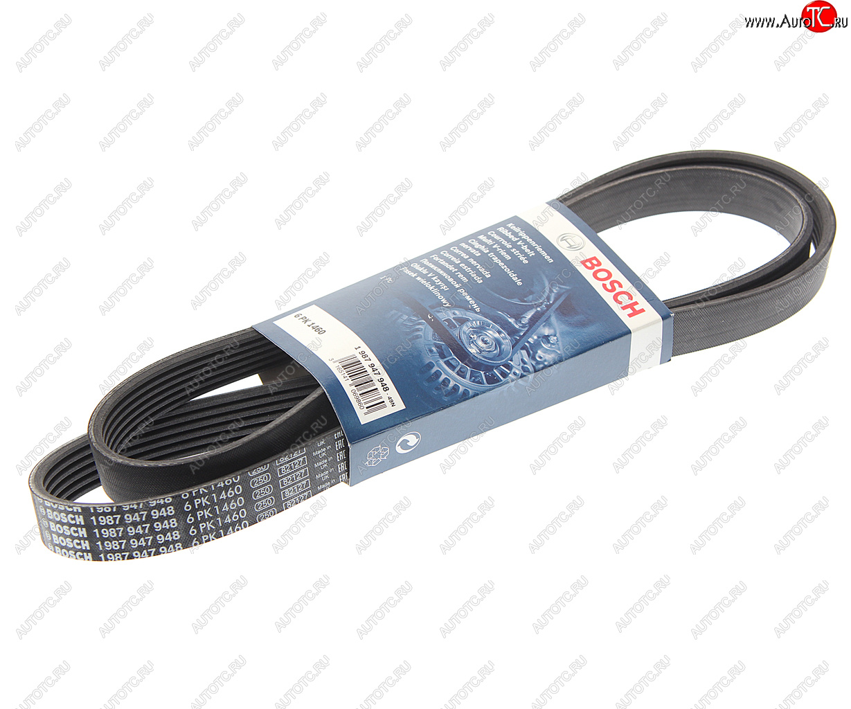 869 р. Ремень приводной поликлиновой 6PK1460 BOSCH BOSCH 1987947948  с доставкой в г. Воронеж