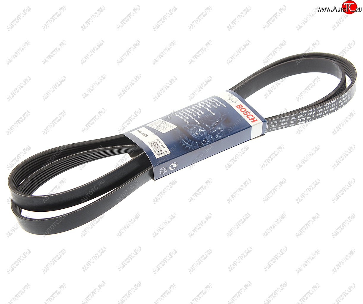 1 559 р. Ремень приводной поликлиновой 6PK2020 BOSCH BOSCH 1987947987  с доставкой в г. Воронеж