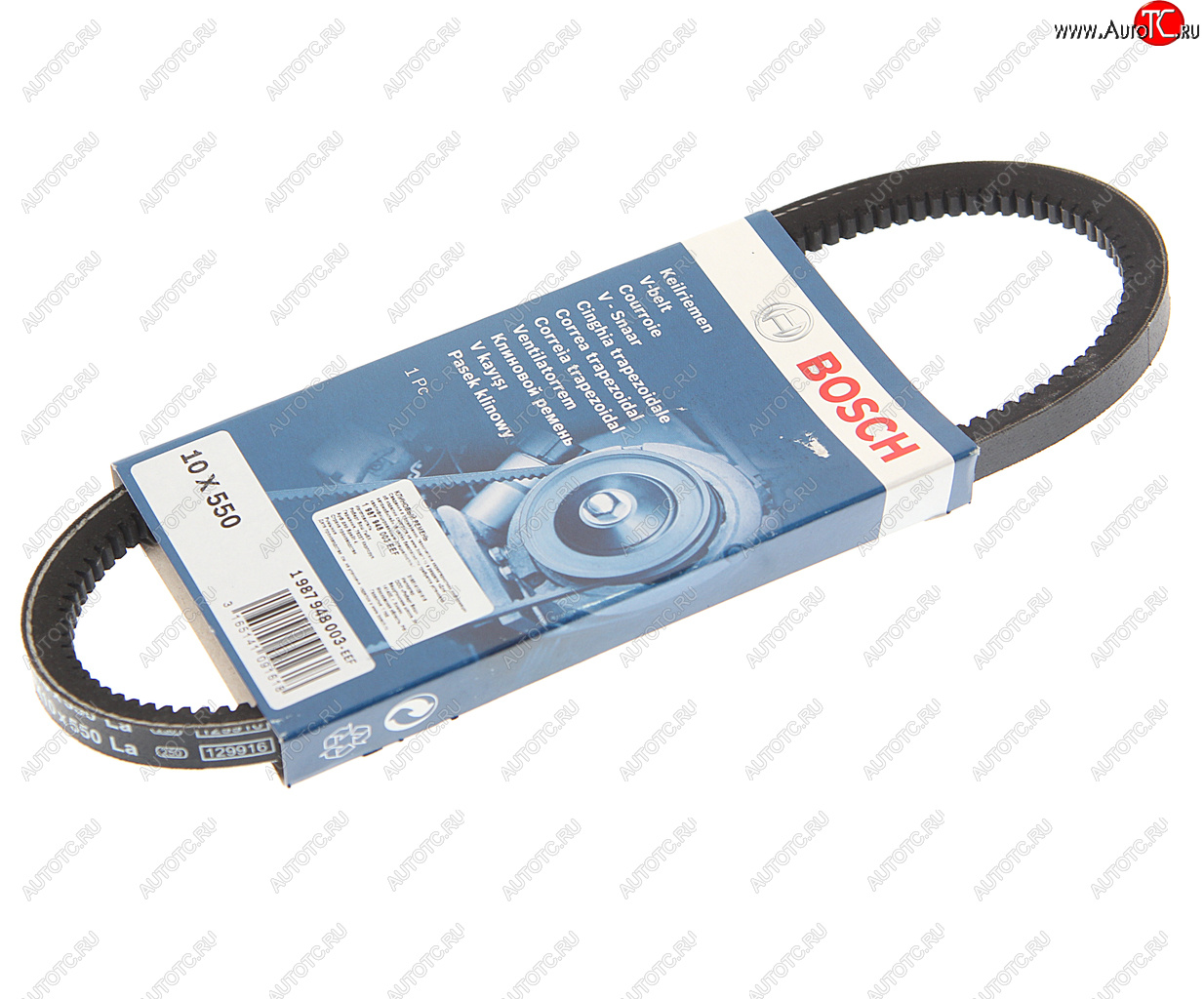 329 р. Ремень приводной клиновой 10X550 BOSCH BOSCH 1987948003 BOSCH 1987948003  с доставкой в г. Воронеж