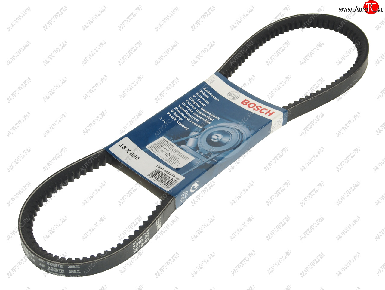 589 р. Ремень приводной клиновой 13Х890 BOSCH BOSCH 1987948140  с доставкой в г. Воронеж