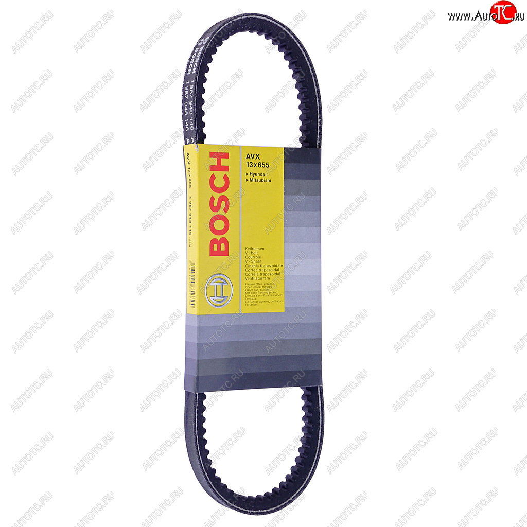 419 р. Ремень приводной клиновой 13х655 BOSCH BOSCH 1987948146 BOSCH 1987948146  с доставкой в г. Воронеж