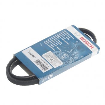 619 р. Ремень приводной поликлиновой 3PK890 BOSCH BOSCH 1987948303 BOSCH 1987948303  с доставкой в г. Воронеж. Увеличить фотографию 1
