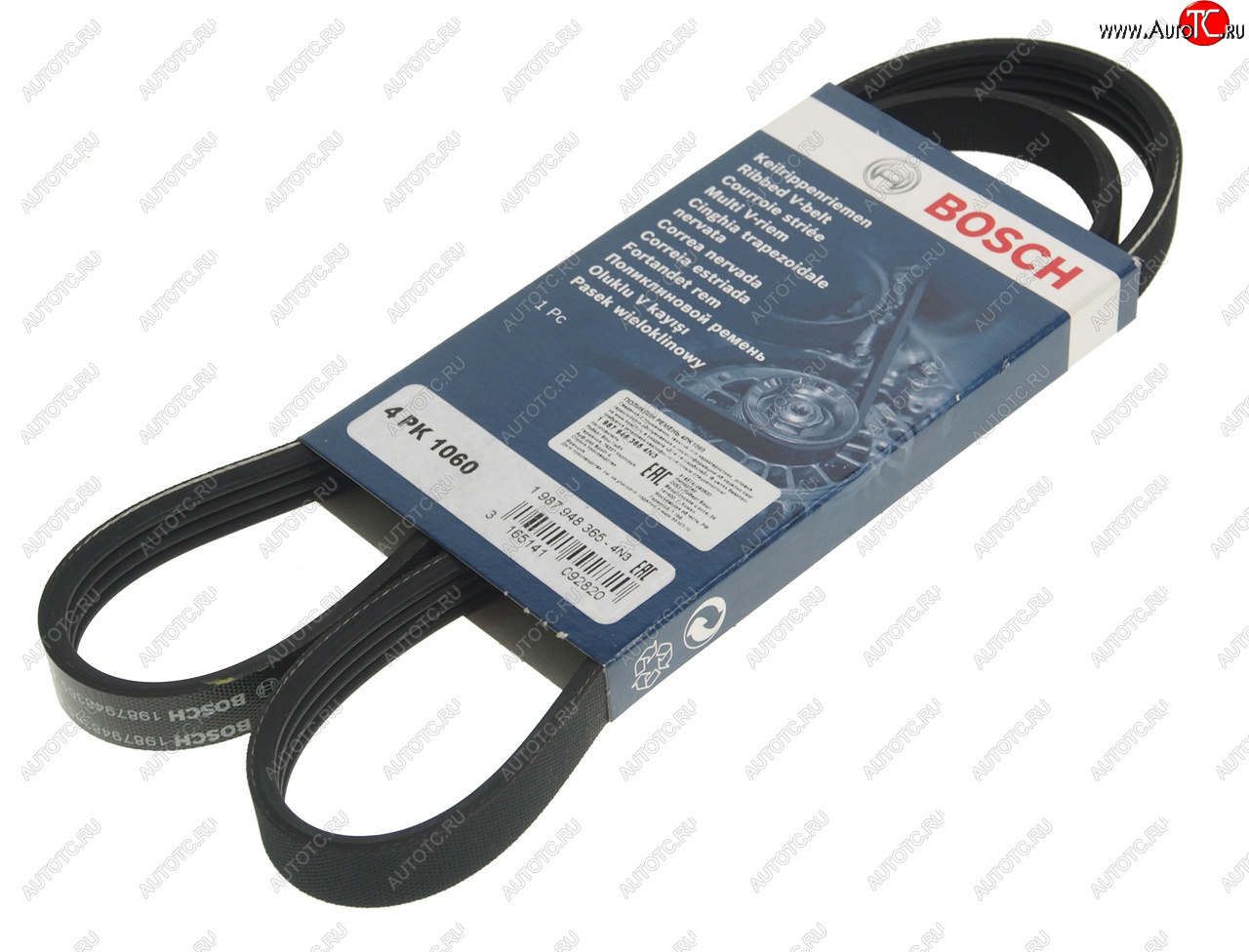 549 р. Ремень приводной поликлиновой 4PK1060 BOSCH BOSCH 1987948365 BOSCH 1987948365  с доставкой в г. Воронеж
