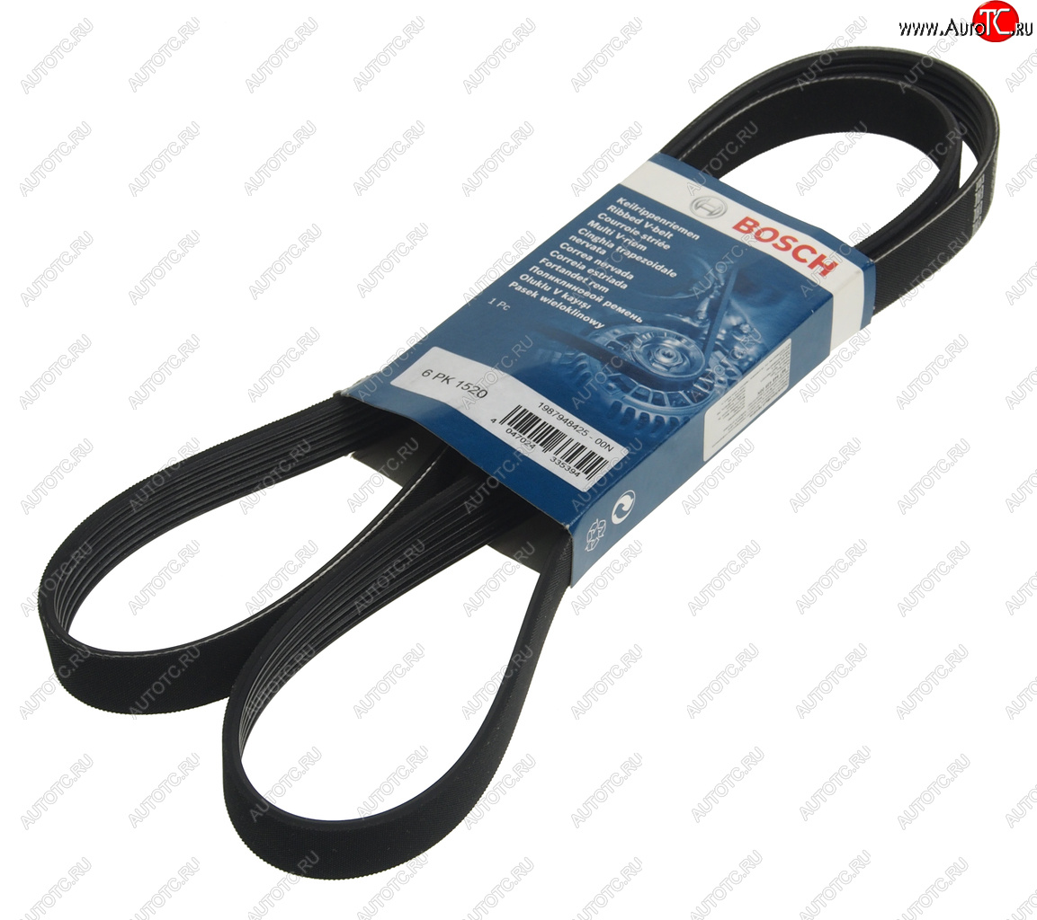 1 129 р. Ремень приводной поликлиновой 6PK1520 BOSCH BOSCH 1987948425  с доставкой в г. Воронеж