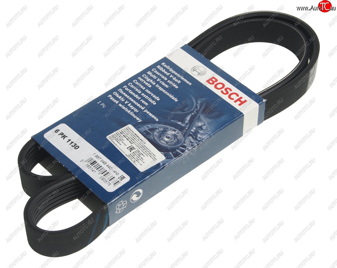 939 р. Ремень приводной поликлиновой 6PK1130 BOSCH BOSCH 1987948440  с доставкой в г. Воронеж