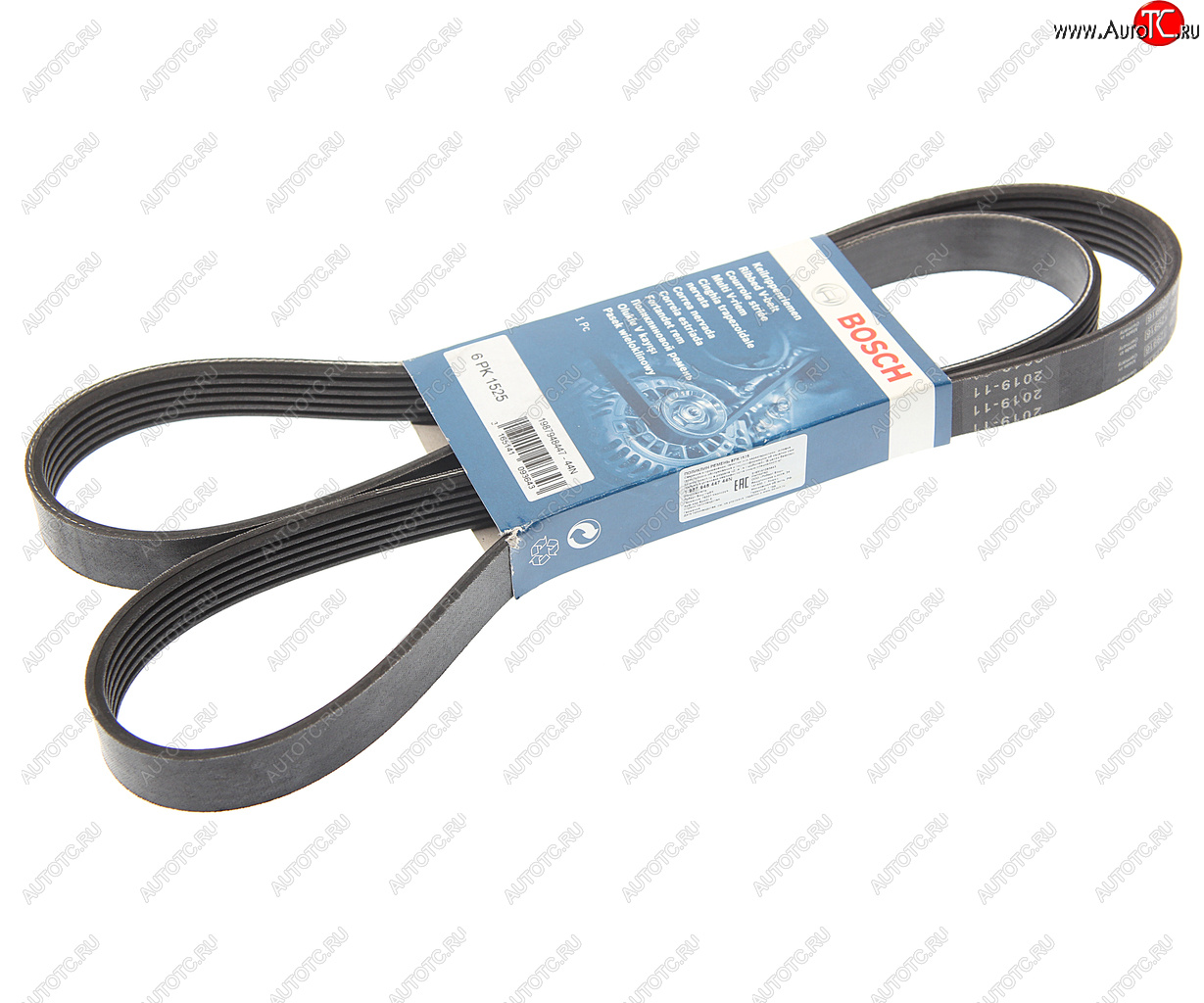 1 179 р. Ремень приводной поликлиновой 6PK1525 BOSCH BOSCH 1987948447  с доставкой в г. Воронеж
