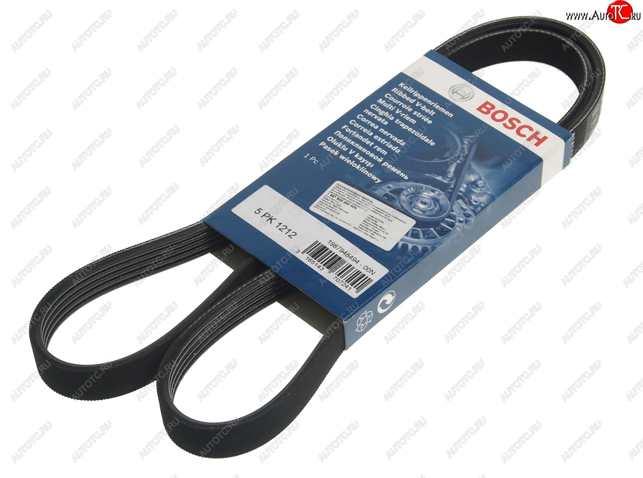 739 р. Ремень приводной поликлиновой 5РК1212 BOSCH BOSCH 1987948494 BOSCH 1987948494  с доставкой в г. Воронеж