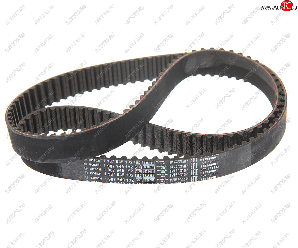 2 159 р. Ремень ГРМ VW AUDI SEAT SKODA (1.8/2.0) (150х23) BOSCH BOSCH 1987949192 BOSCH 1987949192  с доставкой в г. Воронеж